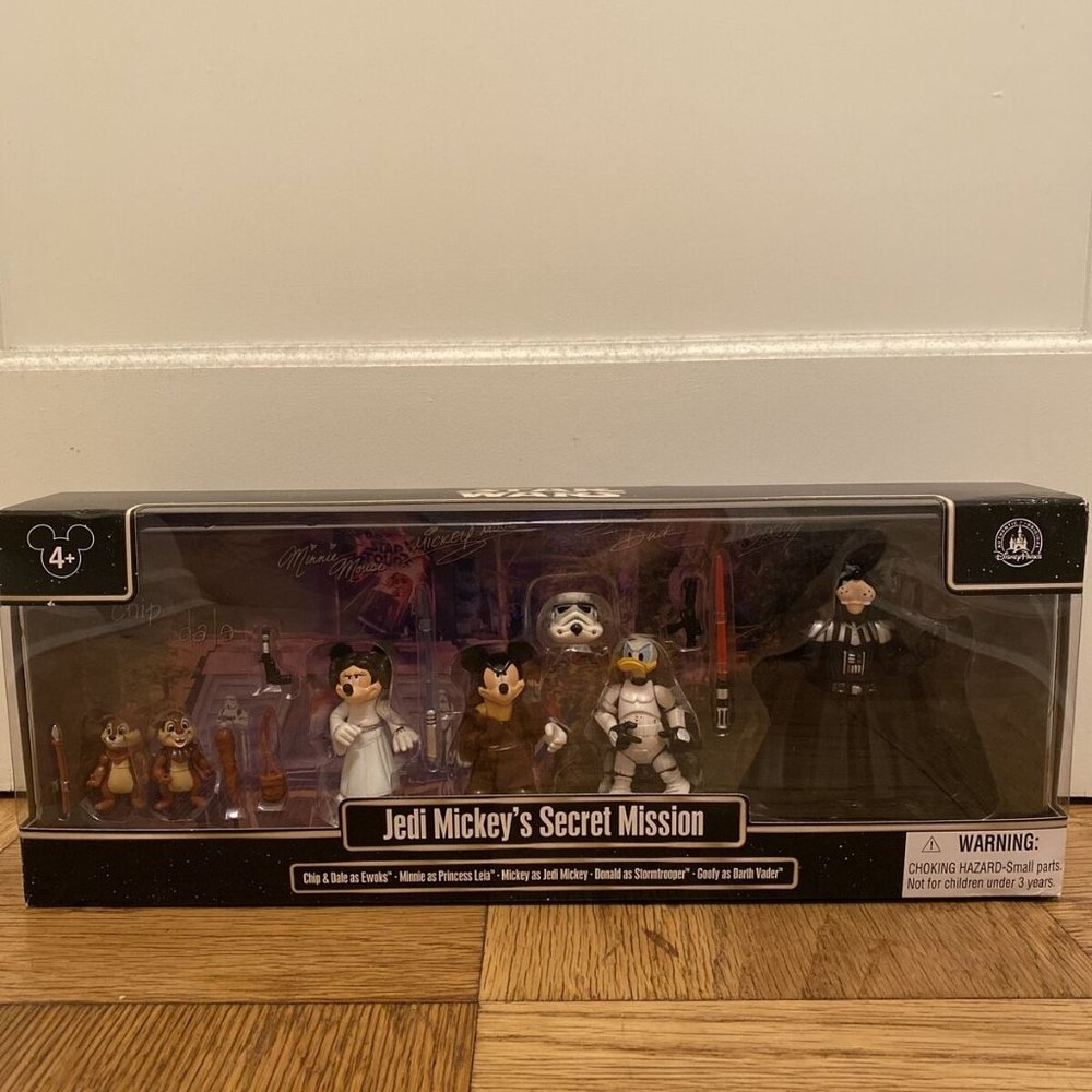 Jedi Mickey's Secret Mission Star Wars Disney FREE SHIPPING